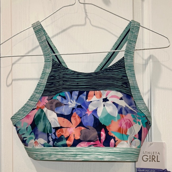 Athleta Girl Surfs Up Tankini 3 pieces, Size XL (14) - Picture 8 of 11